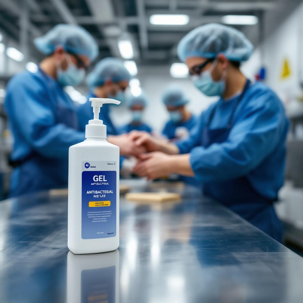 Gel antibacterial