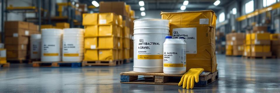 Gel antibacterial a granel