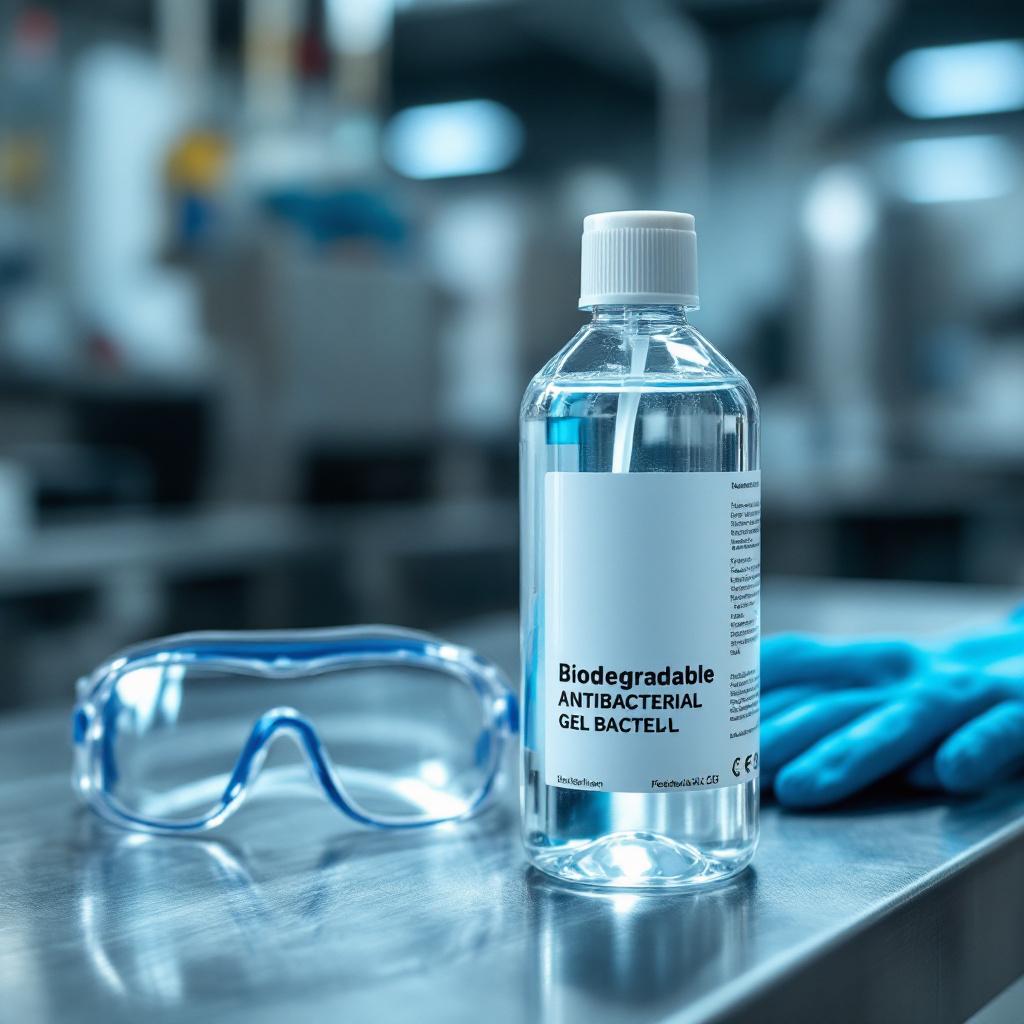 GEL ANTIBACTERIAL BIODEGRADABLE